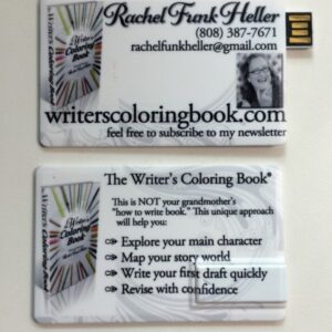 The Writer's Coloring Book USB Drive